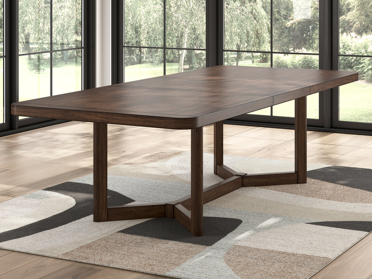 Furniture City - MS - Ashley Furniture - Dilenno Dining Extension Table - RECT Dining Room EXT Table / Dark Brown - PCD857-35