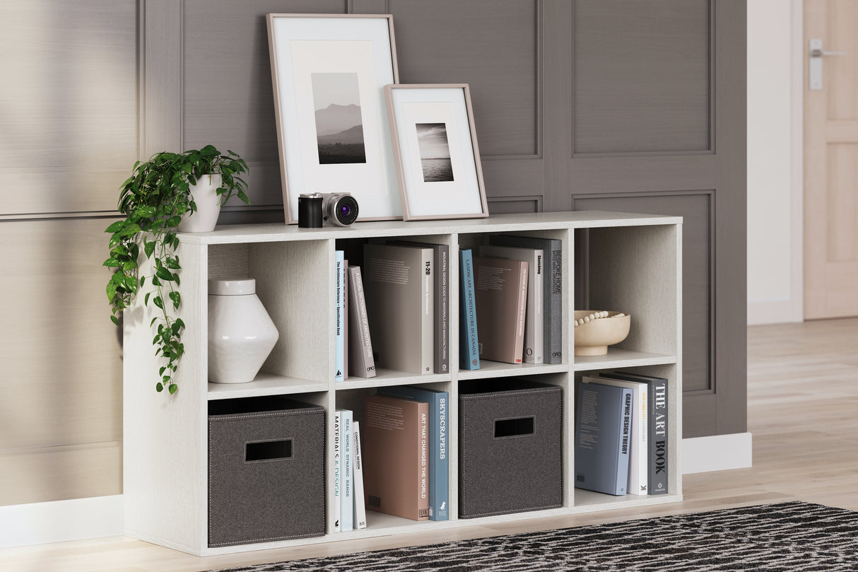 Furniture City - MS - Ashley Furniture - Aprilyn Eight Cube Organizer - Eight Cube Organizer / White - EA1024-4X2