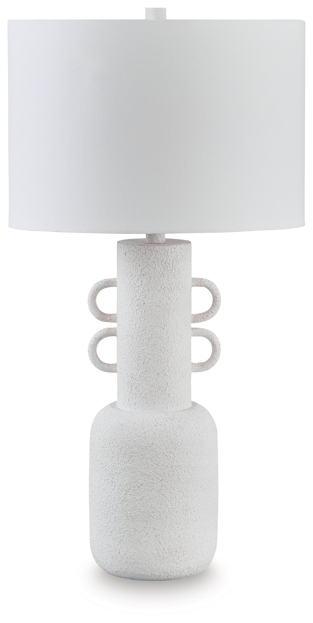 Furniture City - MS - Ashley Furniture - Perringhill Lighting - Metal Table Lamp (1/CN) / Distressed White - L207504