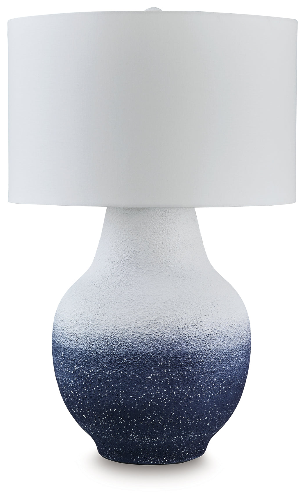 Furniture City - MS - Ashley Furniture - Dashland Lighting - Metal Table Lamp (1/CN) / White/Navy - L207514