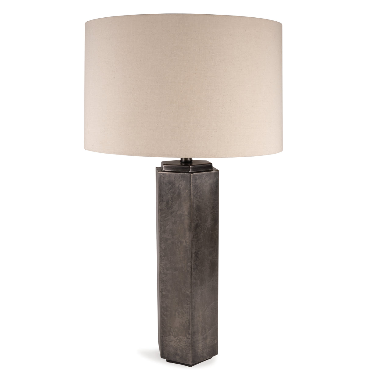 Furniture City - MS - Ashley Furniture - Dirkton Lighting - Table Lamp (Set of 2) / Antique Pewter - L208324X2