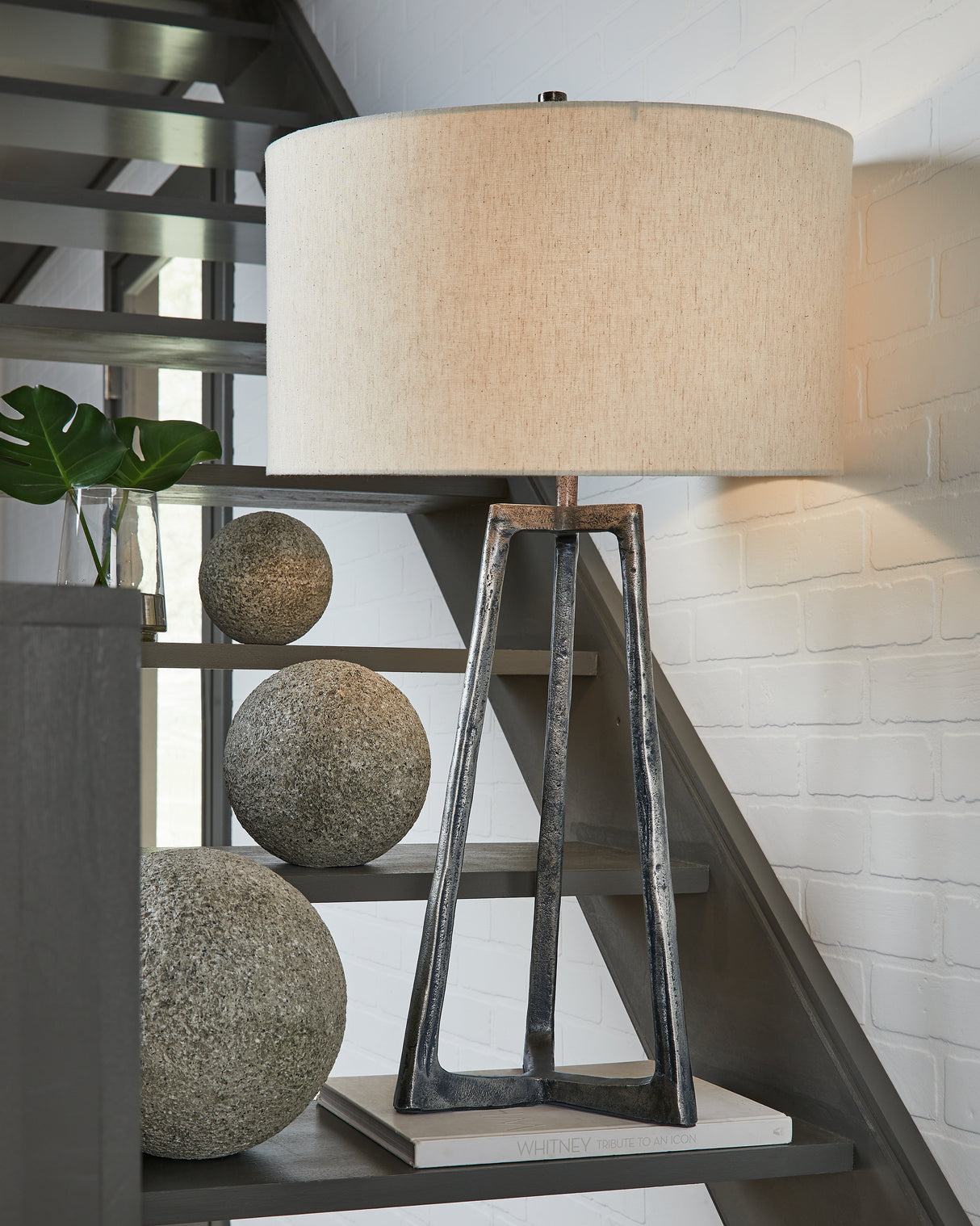 Furniture City - MS - Ashley Furniture - Ryandale Lighting - Table Lamp (Set of 2) / Antique Black - L208344X2