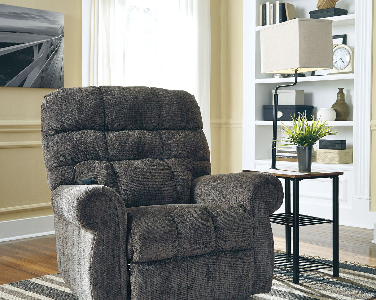 Furniture City - MS - Ashley Furniture - Shianne Lighting - Metal Tray Lamp (1/CN) / Black - L734031