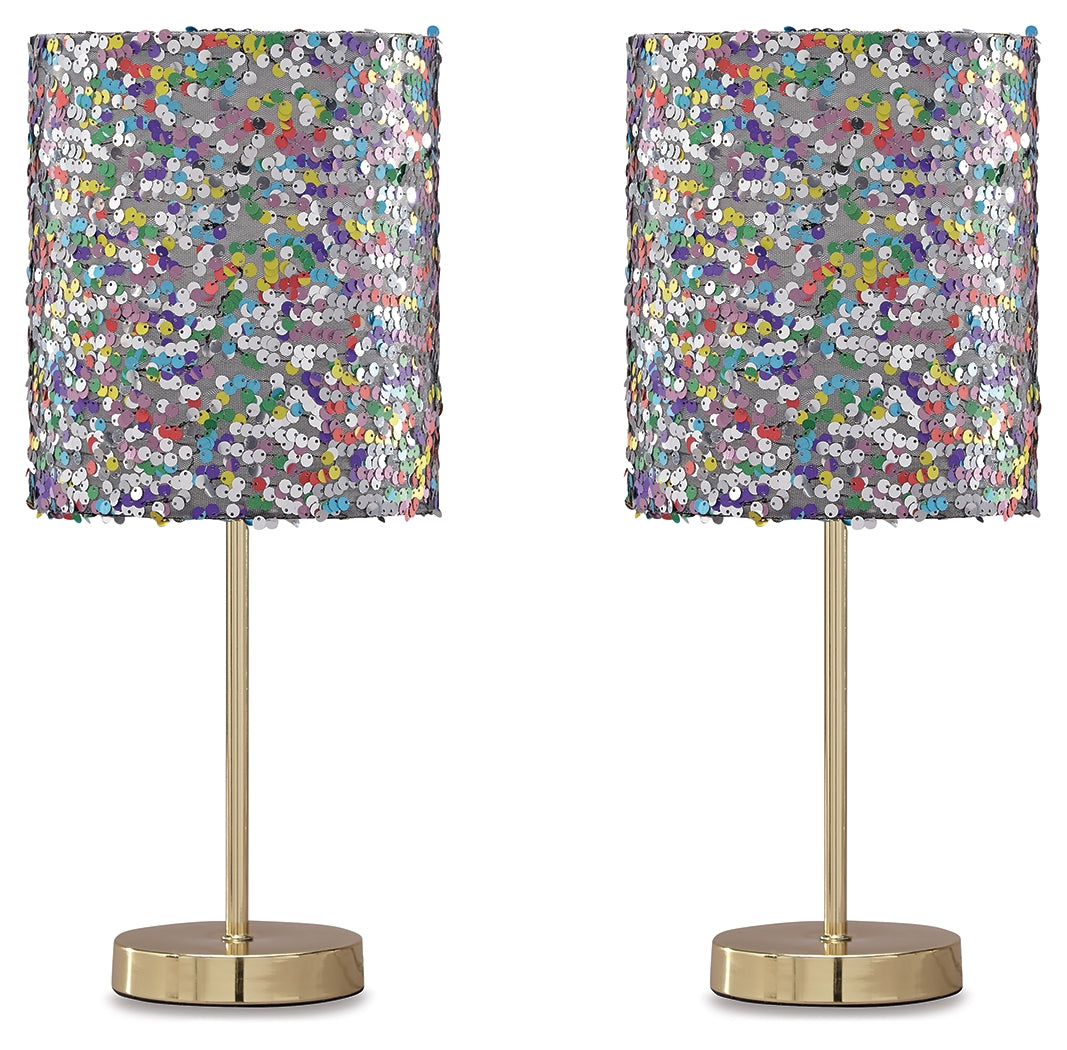 Furniture City - MS - Ashley Furniture - Maddy Lighting - Table Lamp (Set of 2) / Multi - L857724X2
