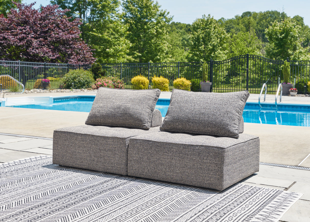 Furniture City - MS - Ashley Furniture - Bree Zee Outdoor - 2-Piece Outdoor Sectional / Brown - P160P3