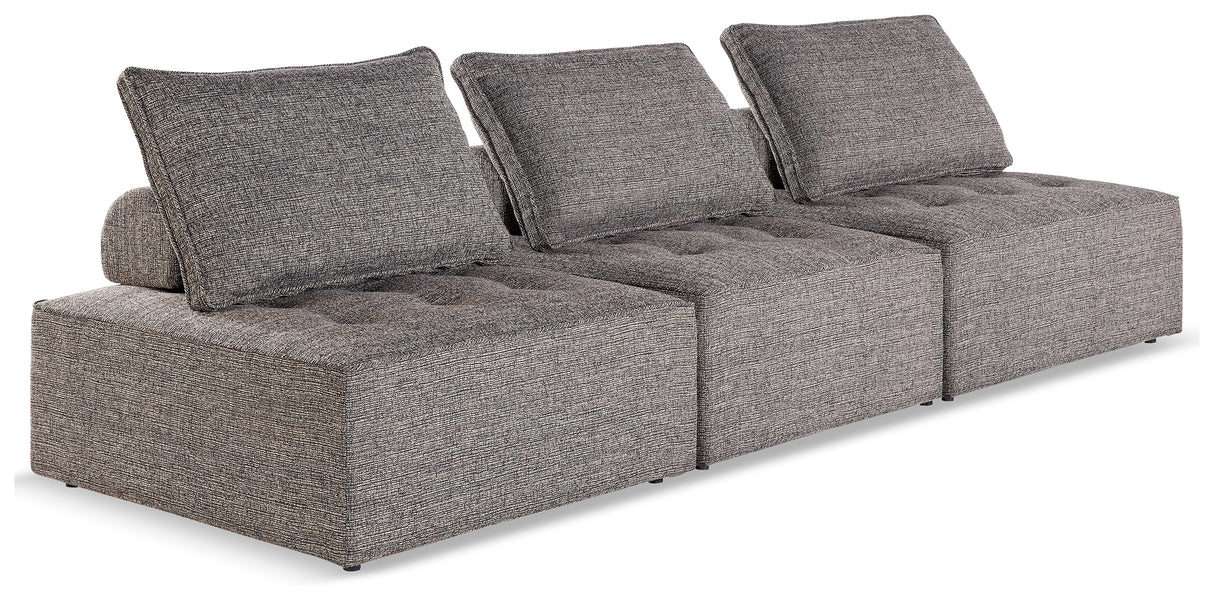 Furniture City - MS - Ashley Furniture - Bree Zee Outdoor - 3-Piece Outdoor Modular Seating / Brown - P160P9