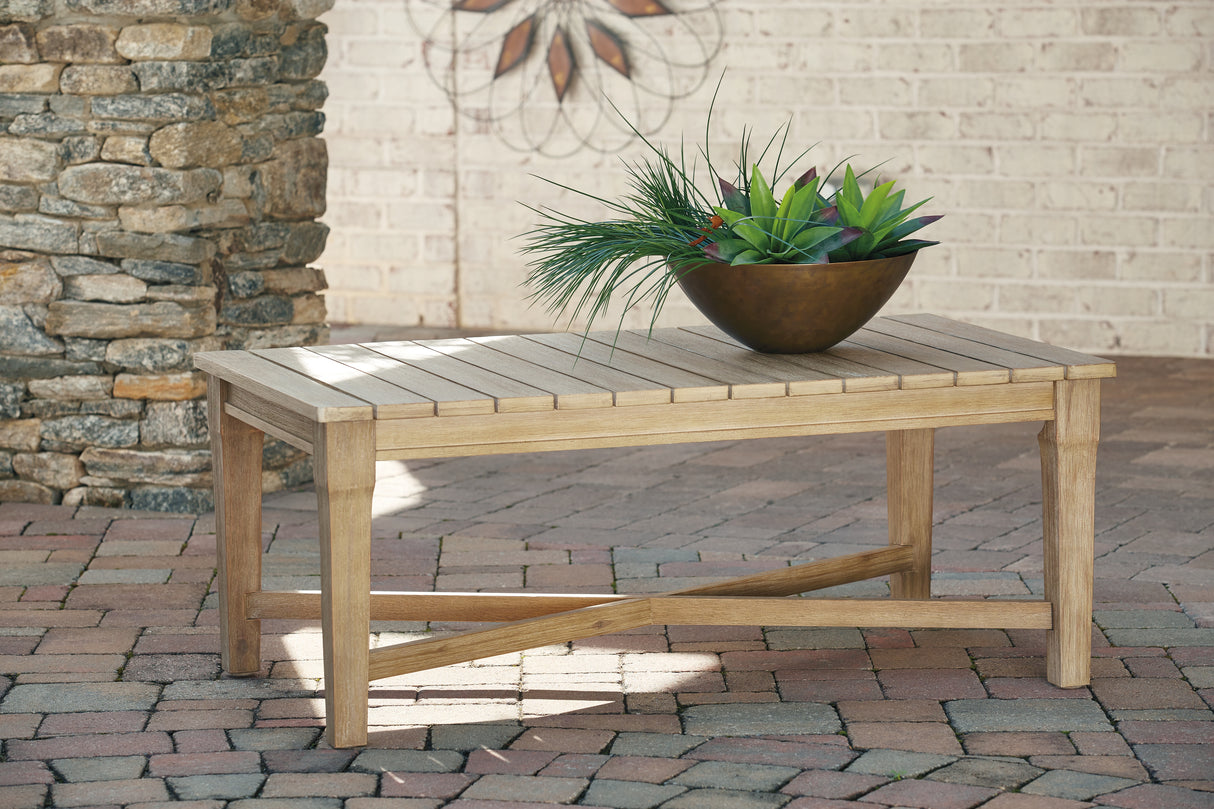 Furniture City - MS - Ashley Furniture - Carter Hall Outdoor - Rectangular Cocktail Table - P601-701