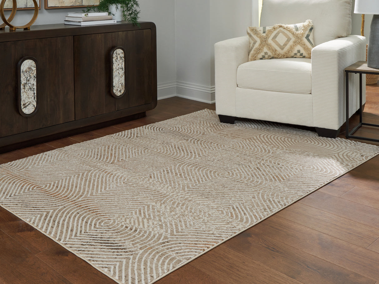 Furniture City - MS - Ashley Furniture - Bachus Rug - 7'10" x 10' Area Rug / Multi - R407751