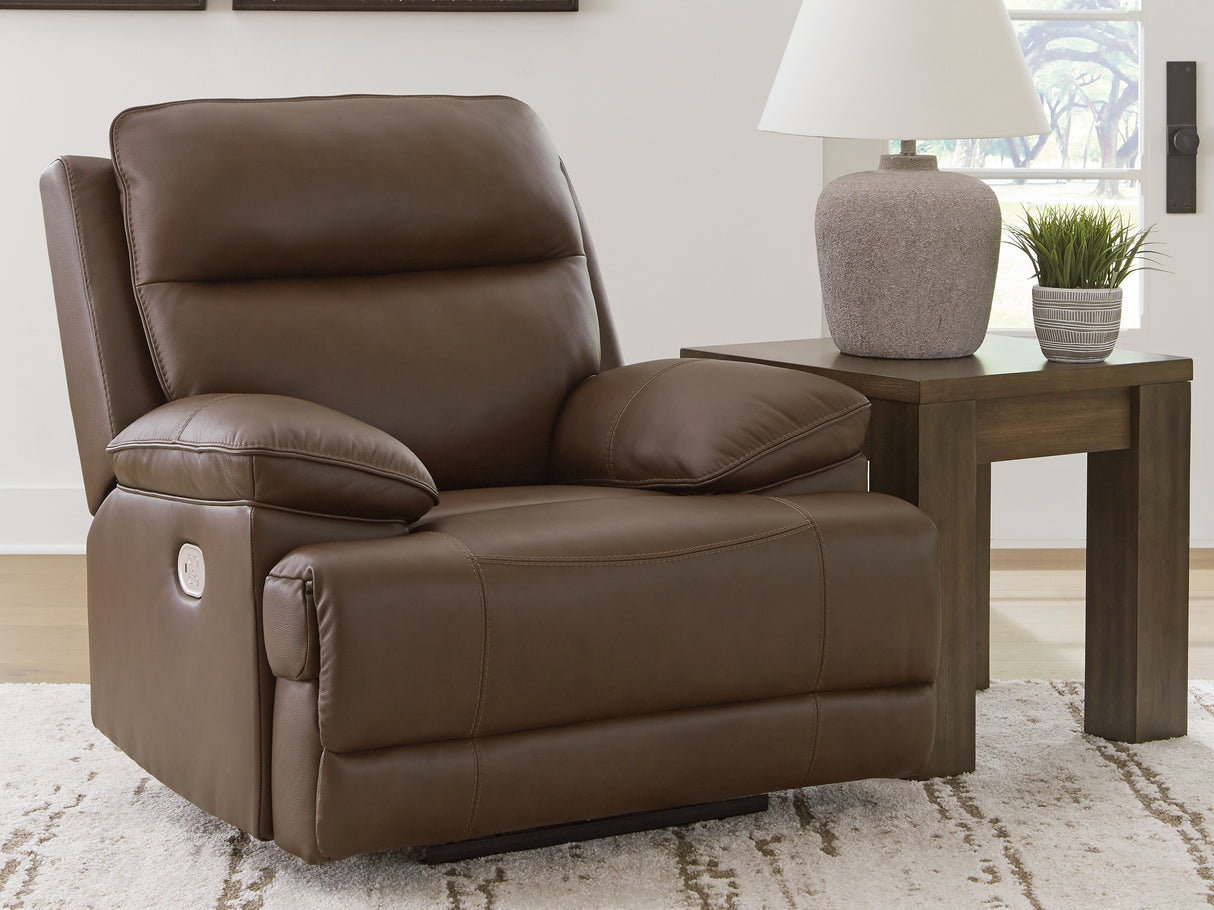 Furniture City - MS - Ashley Furniture - VonRyan Living Room - PWR Recliner/ADJ Headrest / Tobacco - U1040013