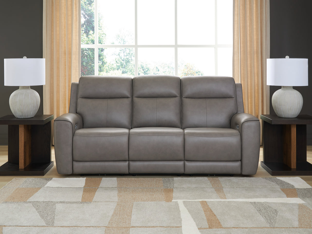 Furniture City - MS - Ashley Furniture - 5Z-Comfort Living Room - PWR REC Sofa with ADJ Headrest / Coin - PCU1090015