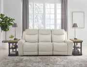 Furniture City - MS - Ashley Furniture - Mindanao Living Room - PWR REC Sofa with ADJ Headrest / Coconut - U5950515