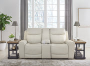 Furniture City - MS - Ashley Furniture - Mindanao Living Room - PWR REC Loveseat/CON/ADJ HDRST / Coconut - U5950518
