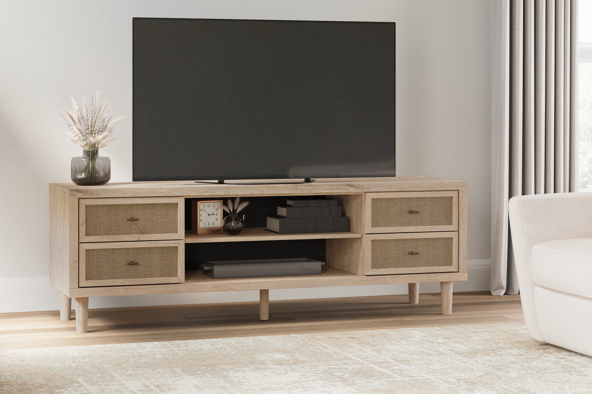 Furniture City - MS - Ashley Furniture - Cielden TV Stand - 72" / Two-tone - W1199-68