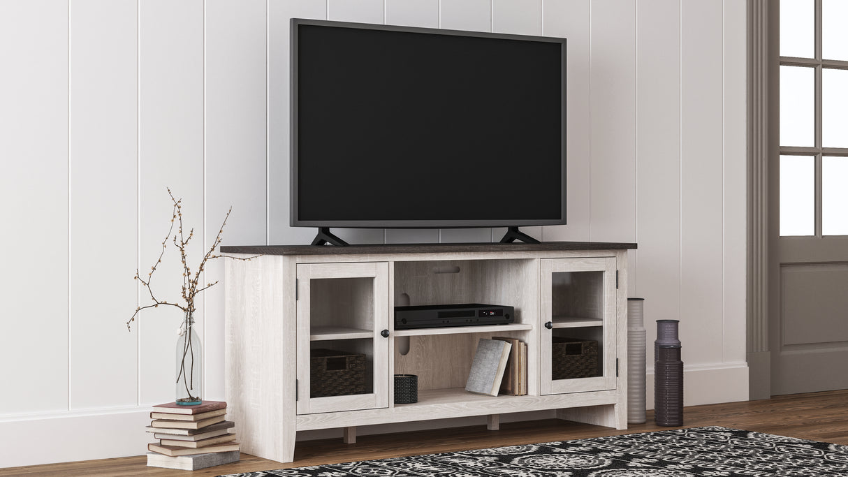 Furniture City - MS - Ashley Furniture - Dorrinson 60" TV Stand - 60" / Two-tone - W287-68