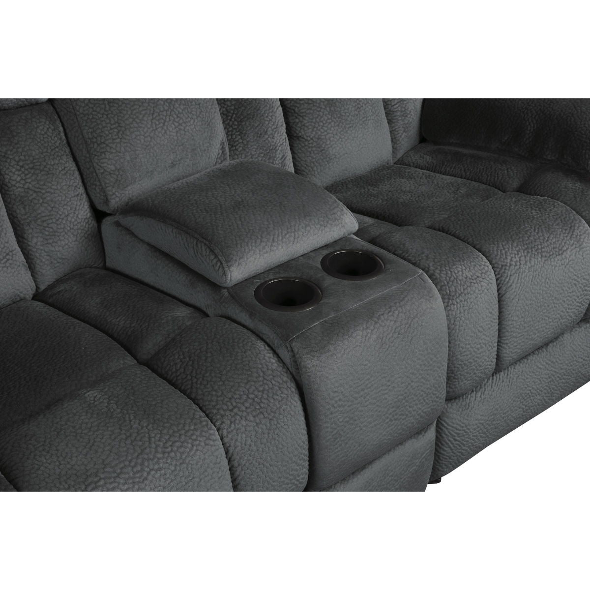 Laurelton - Double Glider Reclining Loveseat With Center Console