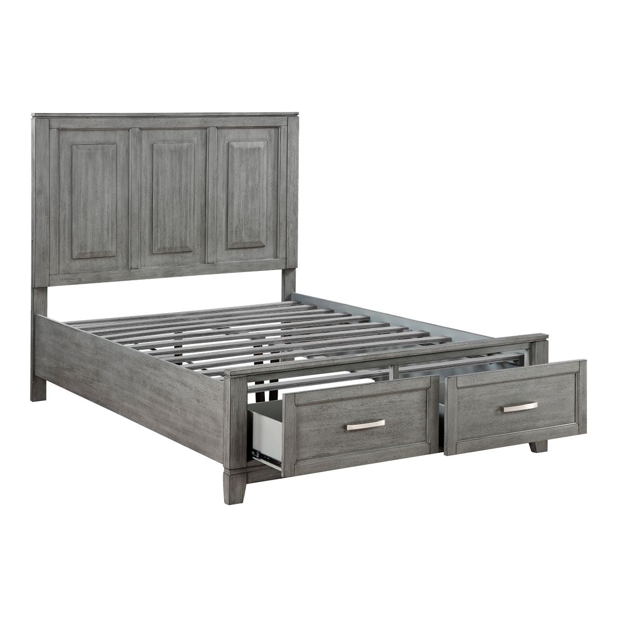 Garretson - Platform Bed With Footboard Storage