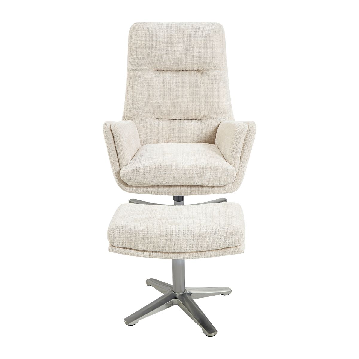 Parker - Swivel Chair With Ottoman