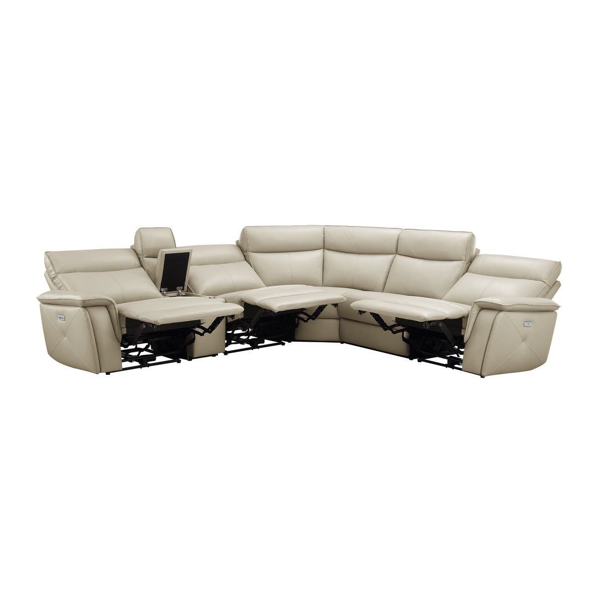 Maroni - Modular Power Reclining Sectional With Power Headrests