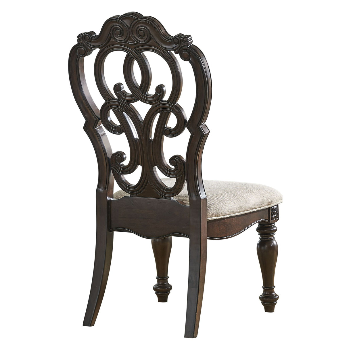 Royale - Side Chair (Set of 2) - Dark Brown