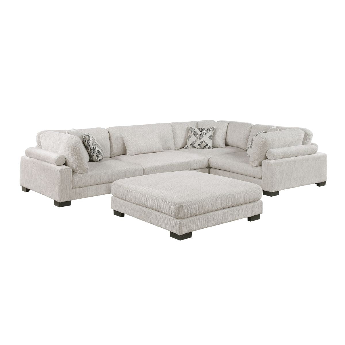 Tinley - Modular Sectional And Ottoman