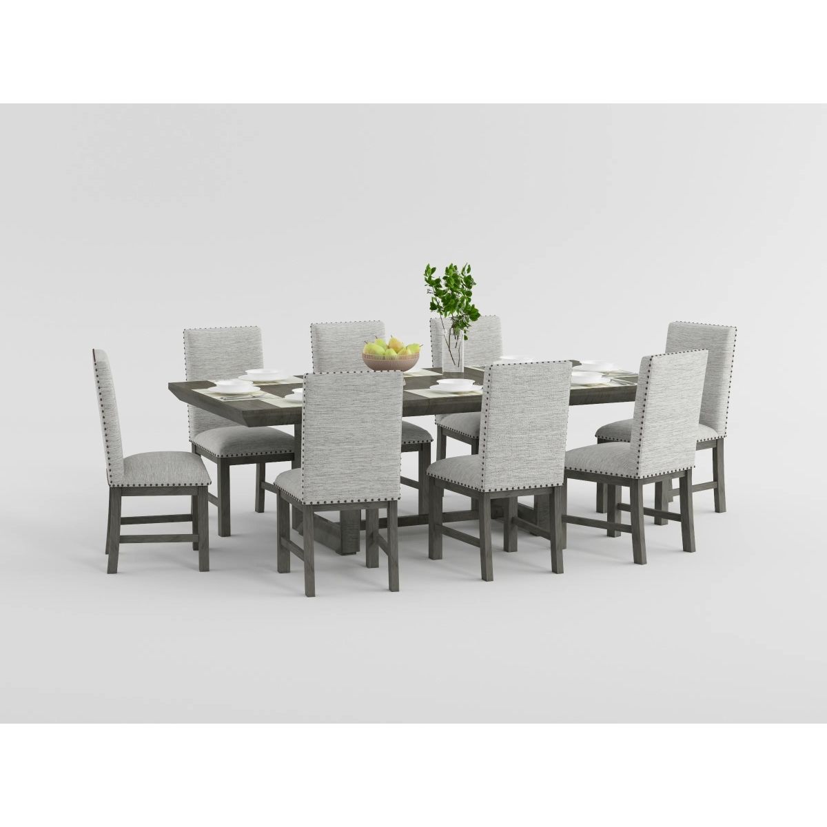 Gresham - Dining Table - Gray