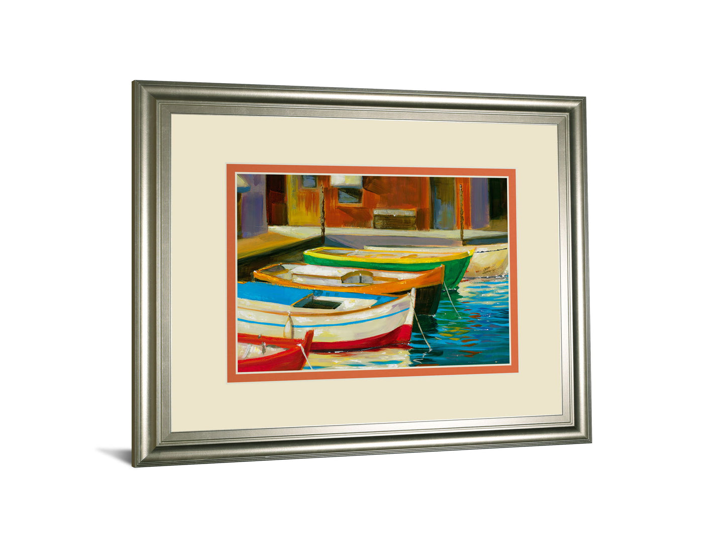 Canal Street I By Dupre - Framed Print Wall Art - Beige