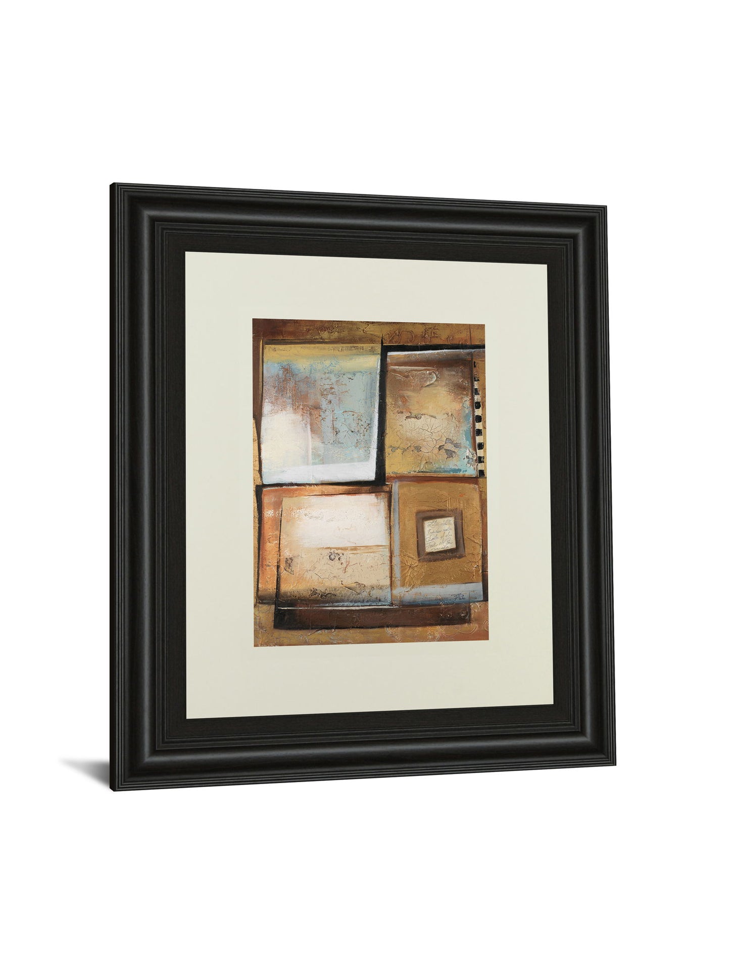 Abstract Il By Patricia Pinto - Framed Print Wall Art - Beige