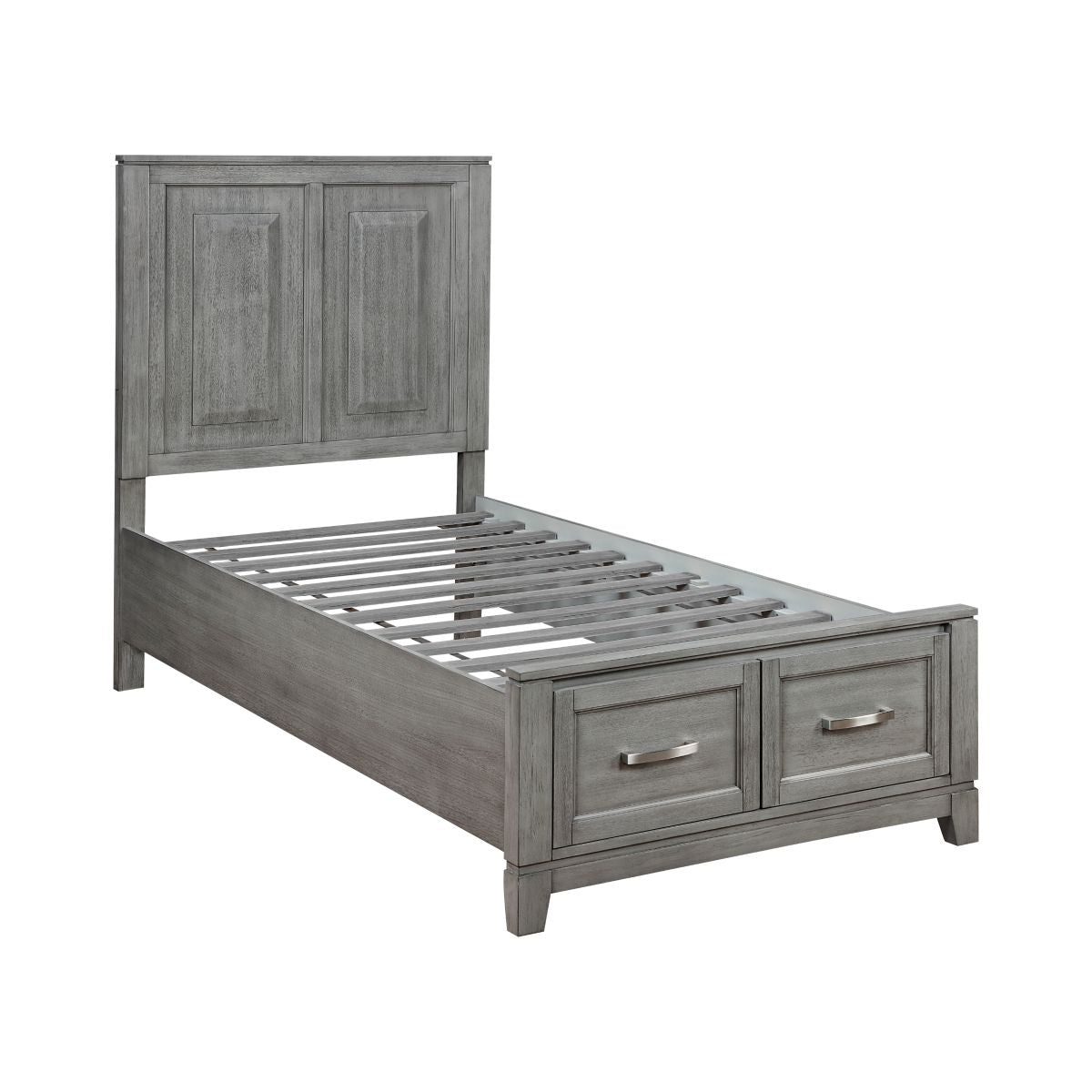 Garretson - Platform Bed With Footboard Storage
