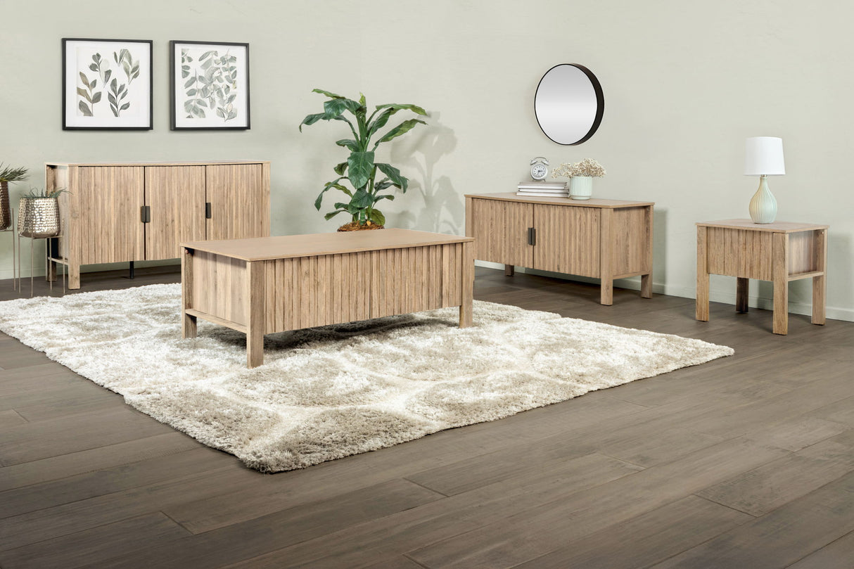 Thayer - 55" Sideboard/TV Console - Natural