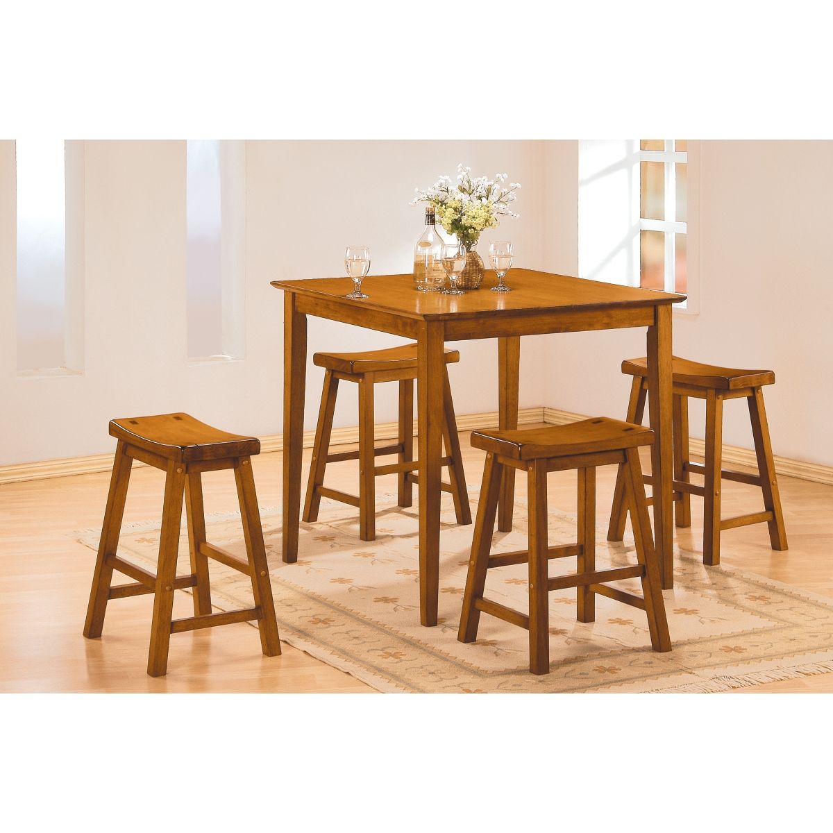Saddleback - Dining Stool (Set of 2)