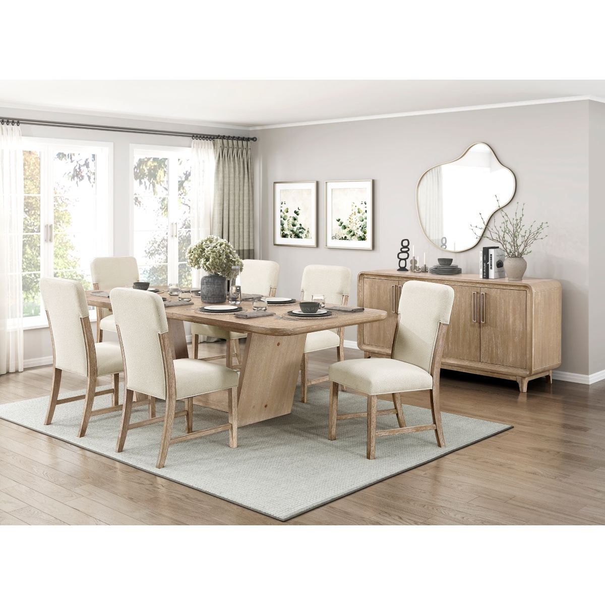 Wilshire - Side Chair (Set of 2) - Light Brown