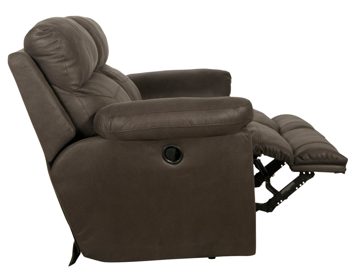 Atlas - Reclining Sofa - Charcoal