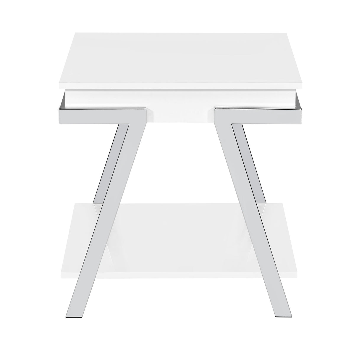 Zena - End Table - White