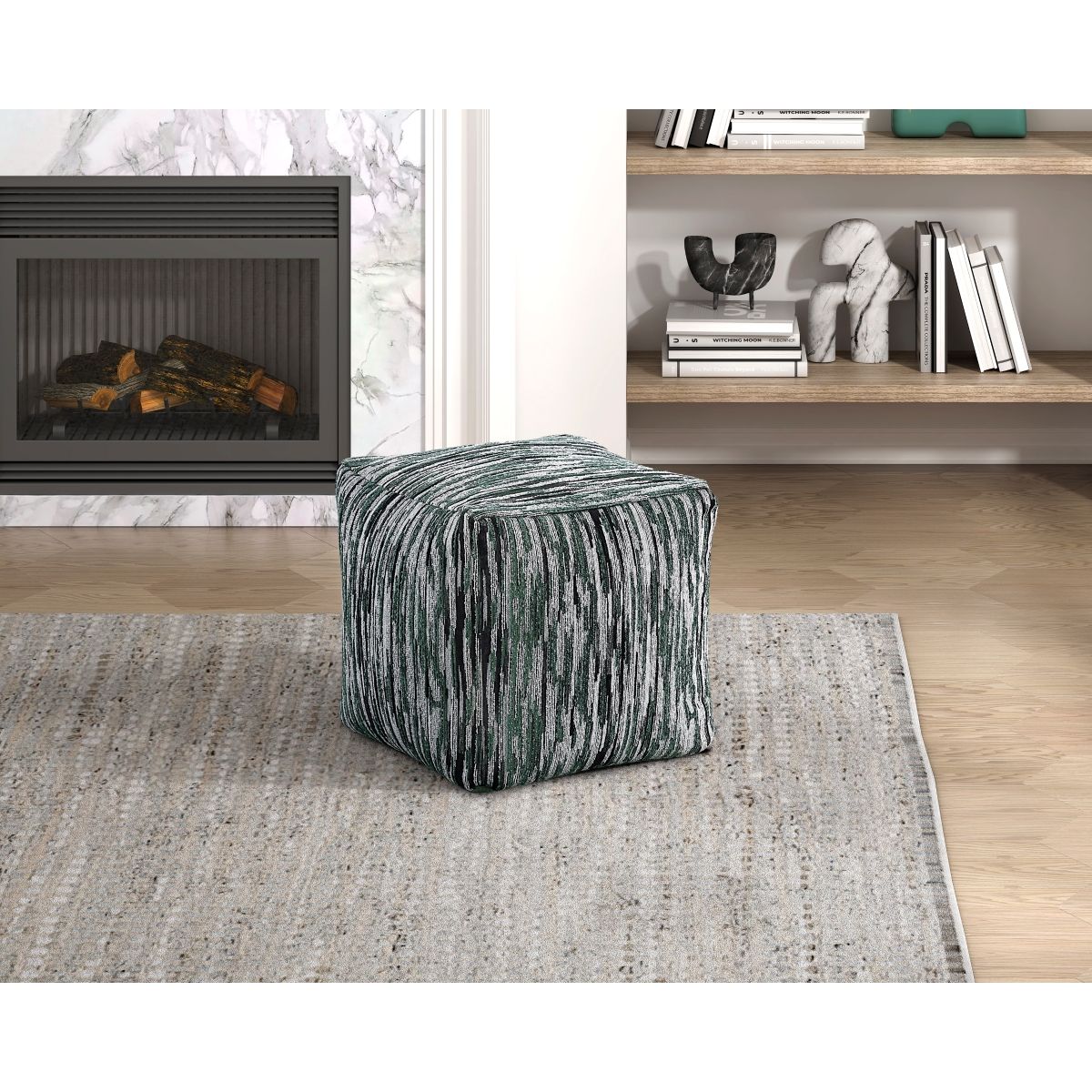Easley - Lundy Pouf - Multicolor