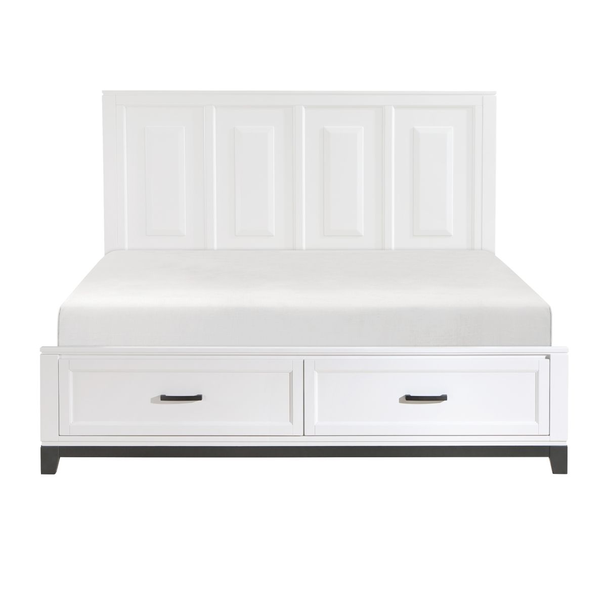 Garretson - Platform Bed With Footboard Storage