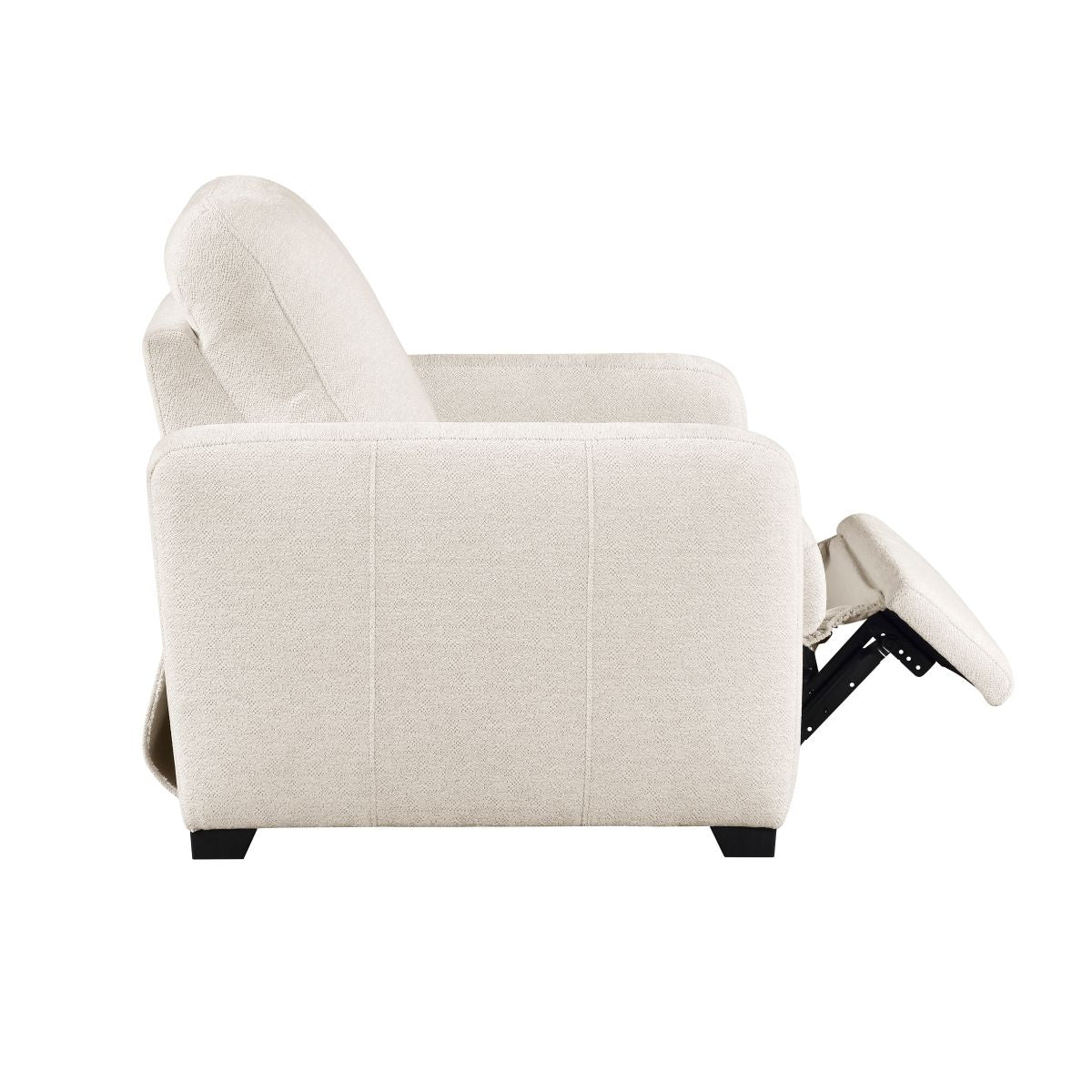 Vera - Power Reclining Chair With USB Charging Ports - Beige