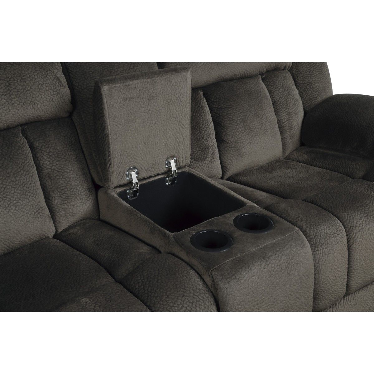 Laurelton - Double Glider Reclining Loveseat With Center Console