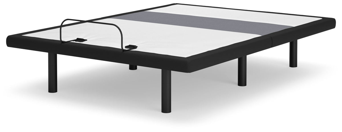 Best Base With Lumbar And Audio - Queen Adjustable Base - Black