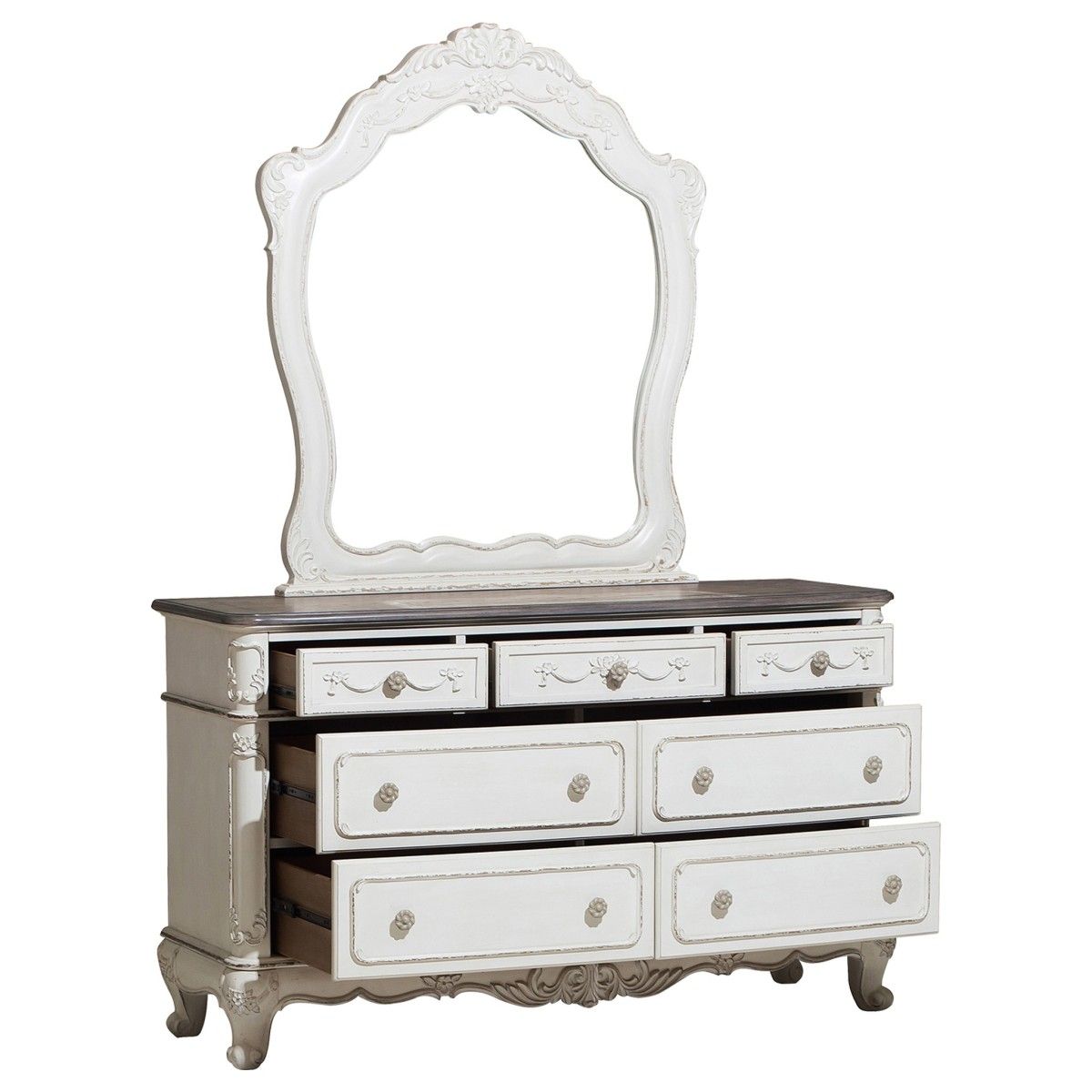 Cinderella - Dresser - White