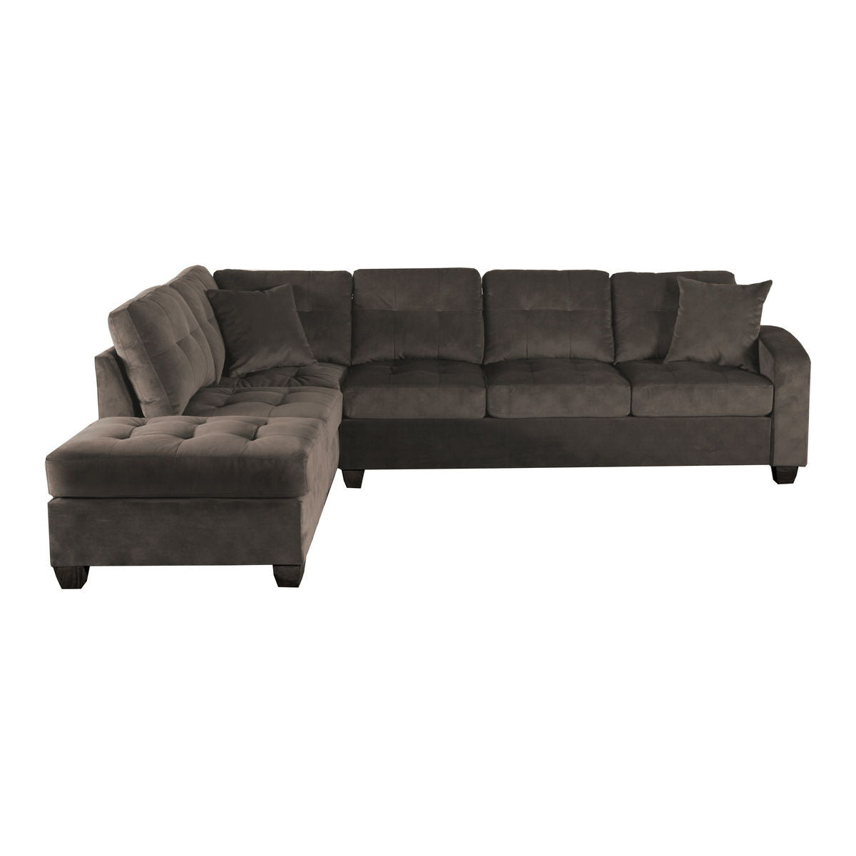 Emilio - 2 Piece Reversible Sectional With Chaise