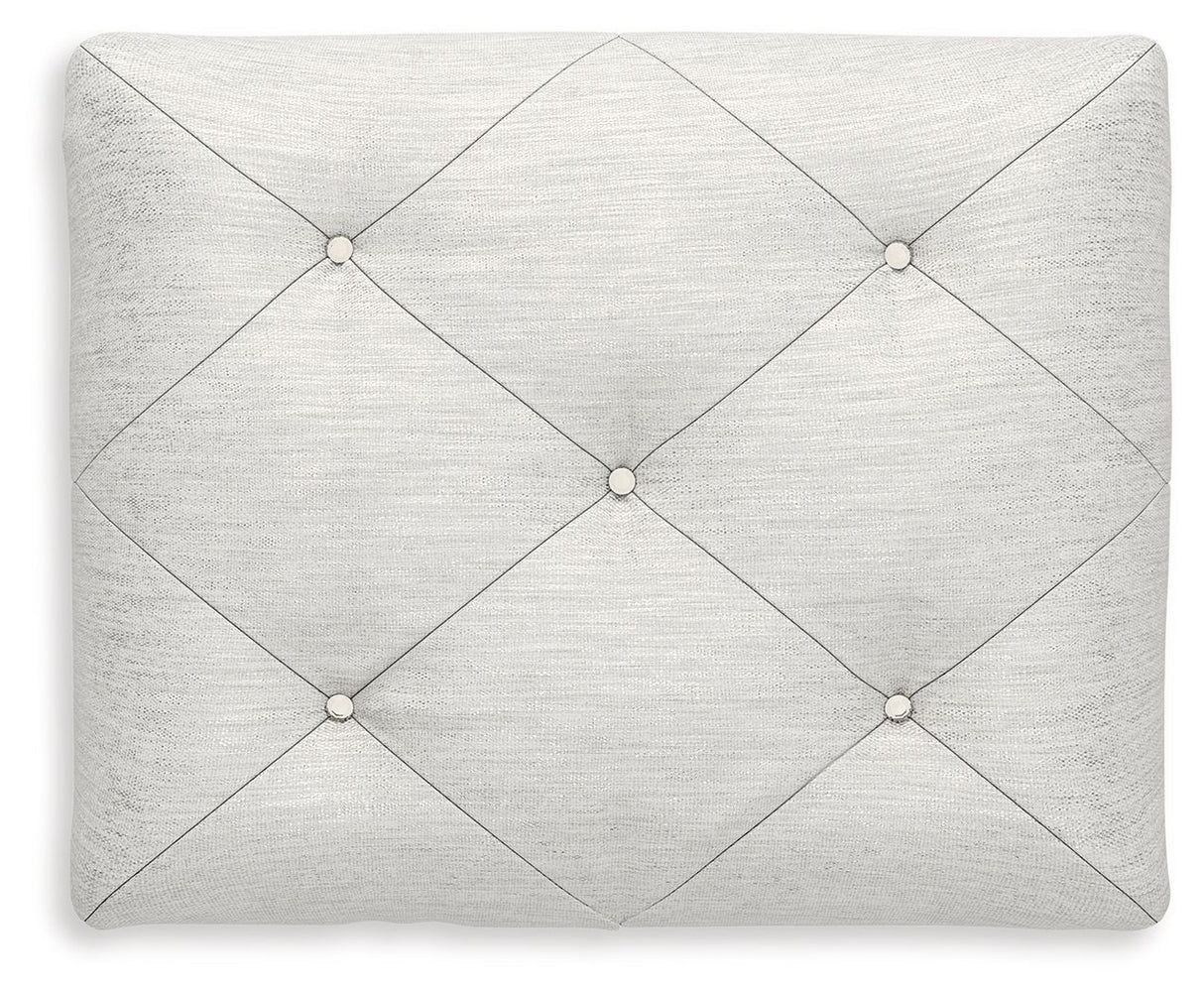 Kozlani - Vanity Upholstered Stool - White