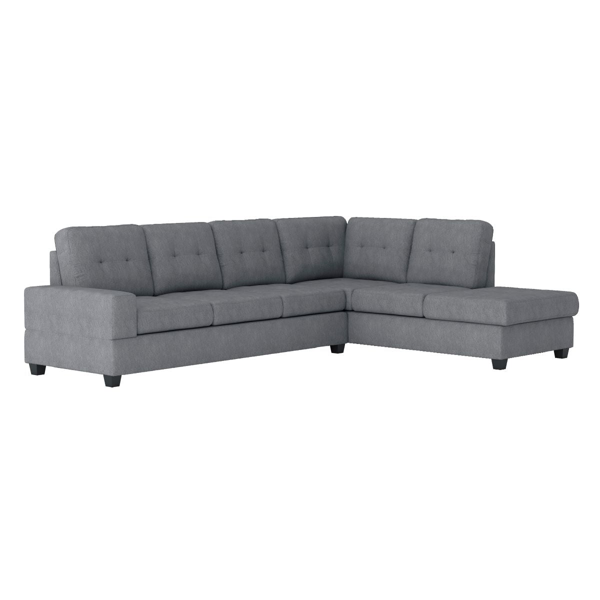 Maston - 2 Piece Reversible Sectional With Drop-Down Cup Holders