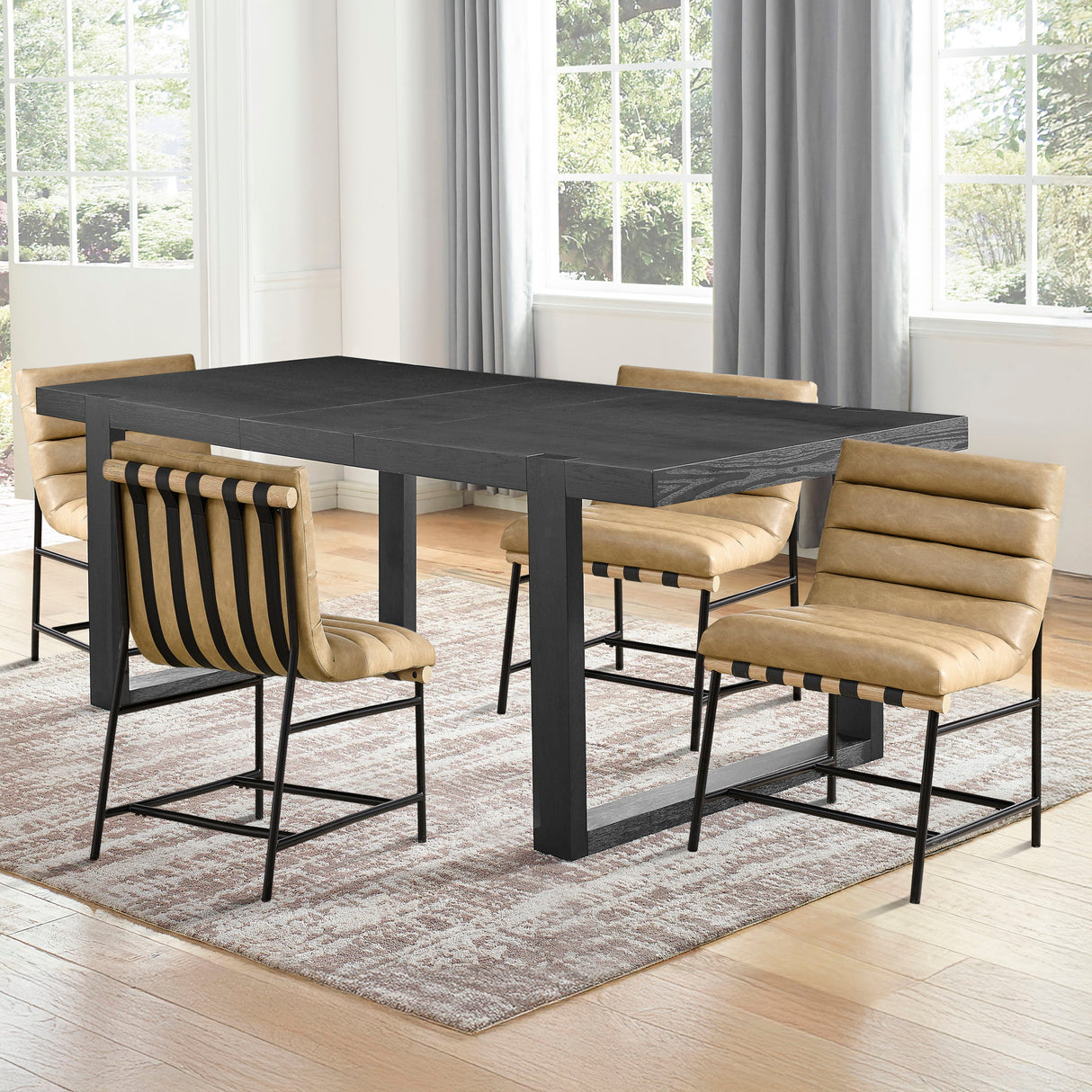 Yves - Dining Set With Nicco Chairs