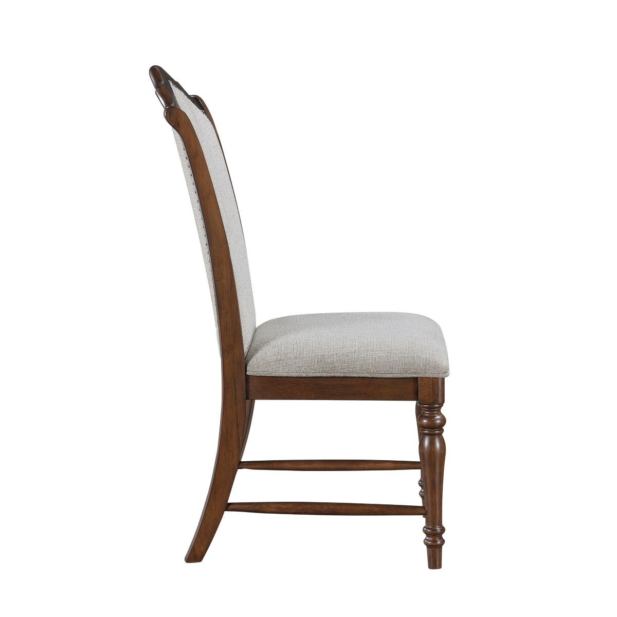 Rexford - 5 Piece Dining Room Set (Table & 4 Side Chairs) - Cherry / Gray