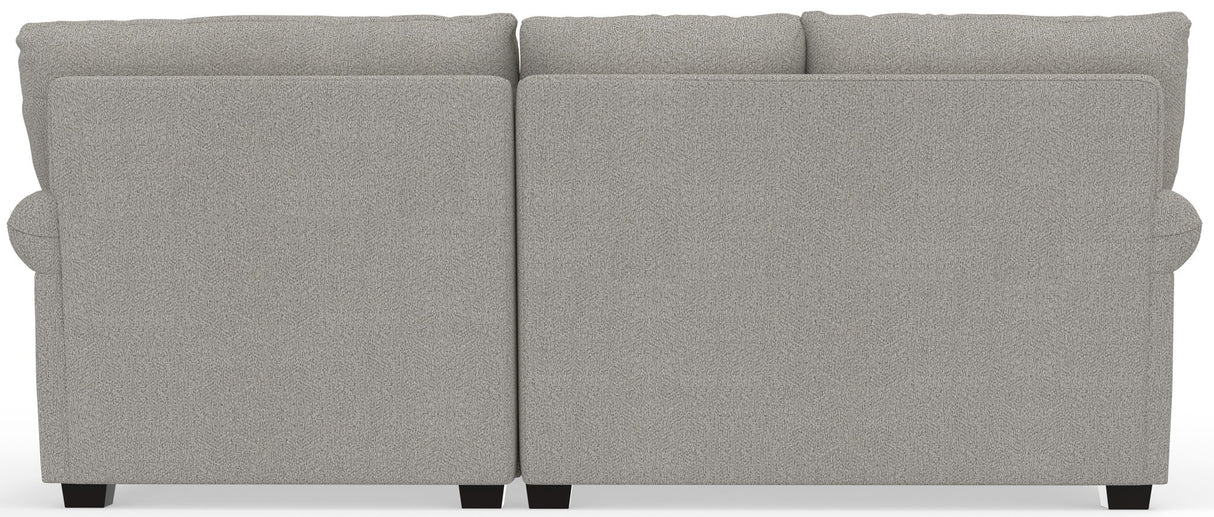 Livingston - Sectional With Comfort Coil Seating, 40" Cocktail Ottoman And Accent Pillows Included