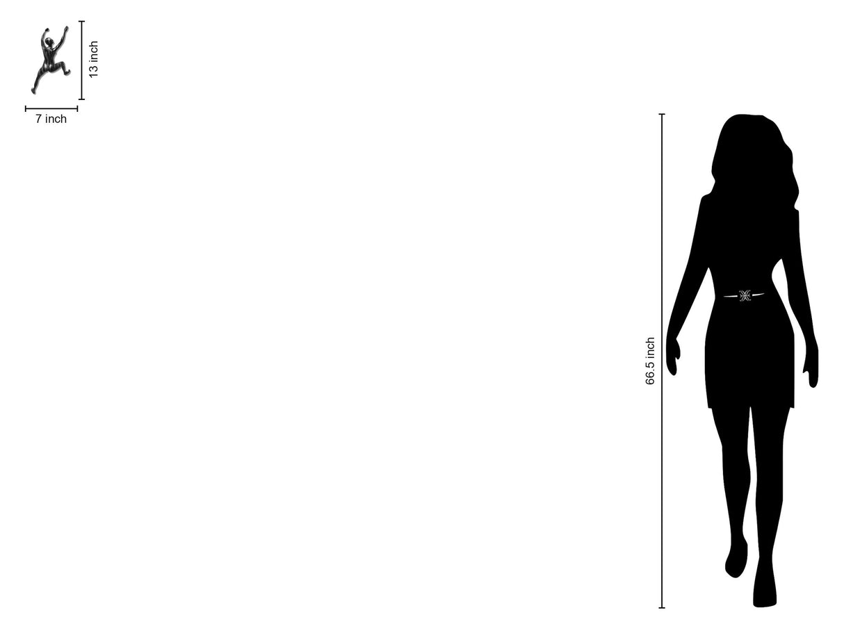 Ascend Form - 13" x 7" Sculpture - Black