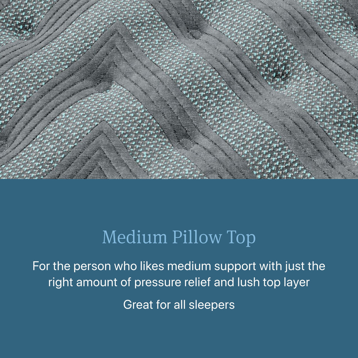 Beautyrest - Level One Medium Pillow Top Mattress