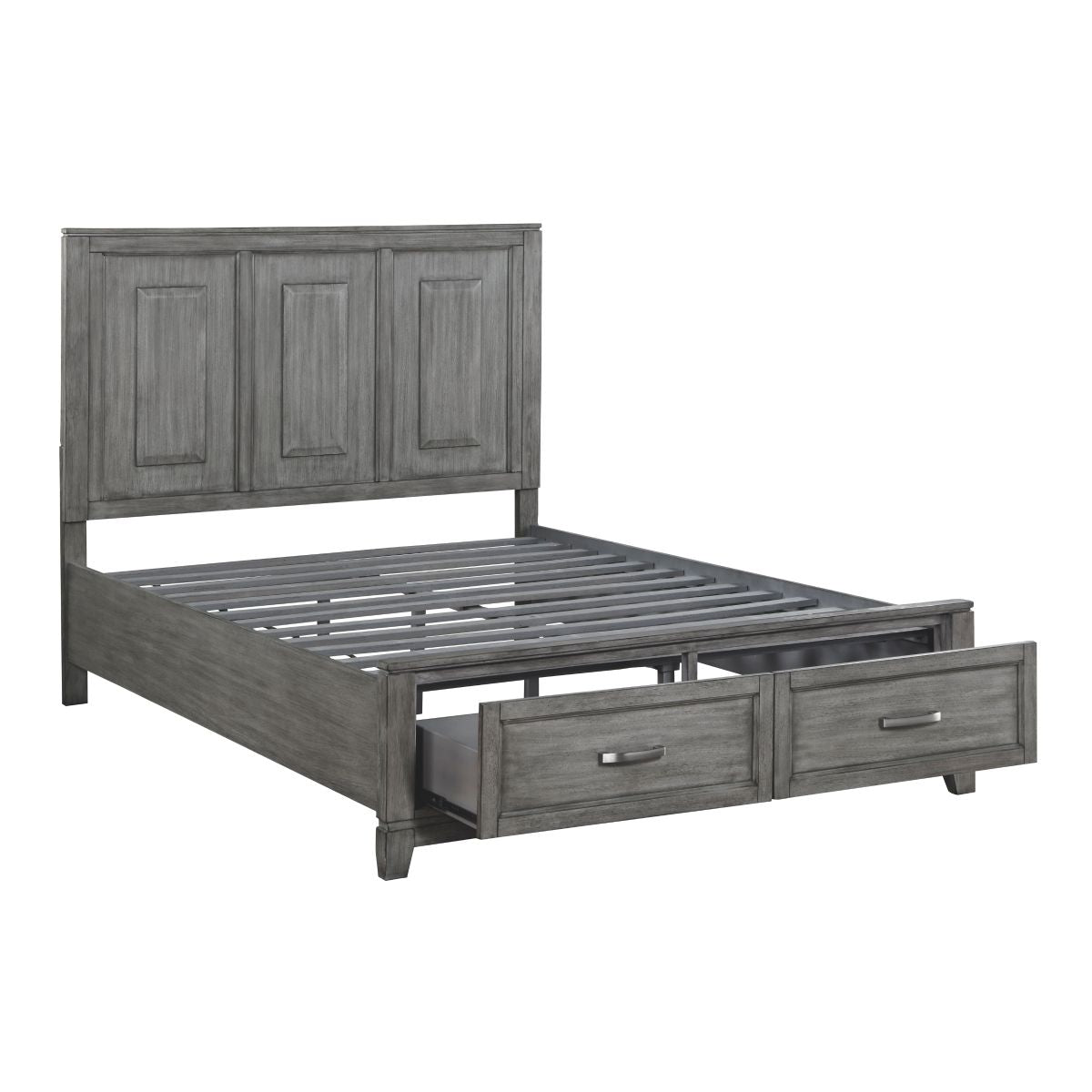 Garretson - Platform Bed With Footboard Storage