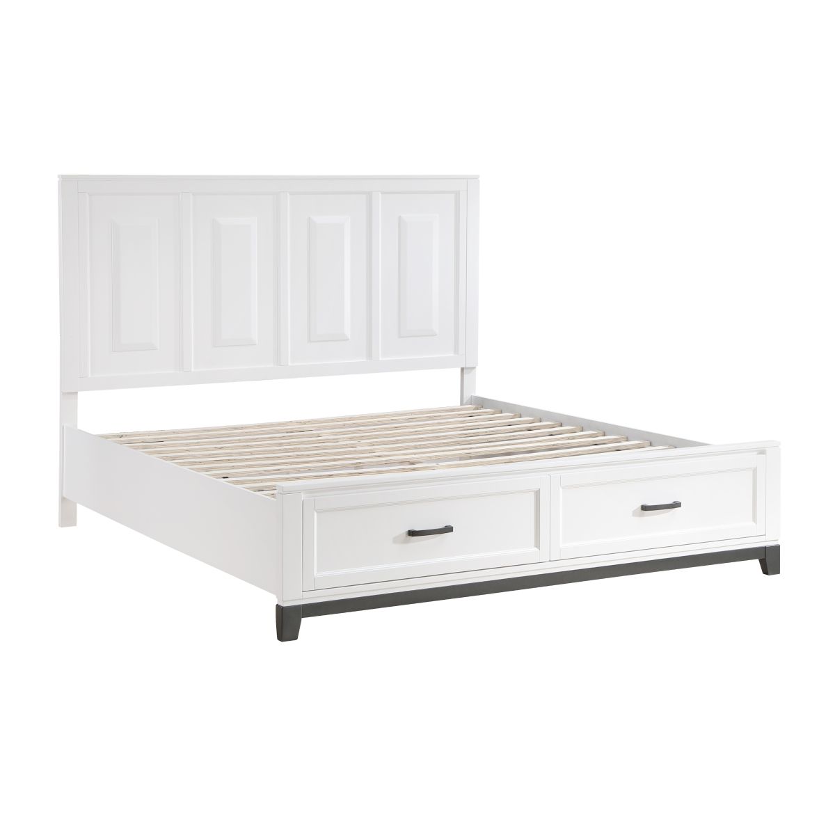 Garretson - Platform Bed With Footboard Storage