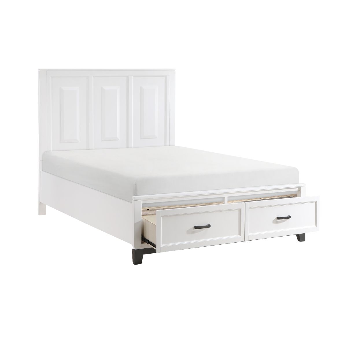 Garretson - Platform Bed With Footboard Storage